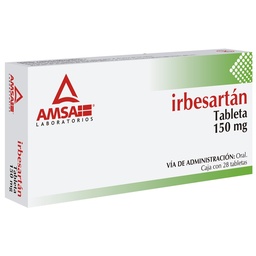 [AMIRB15028T] IRBESARTAN AMSA 150MG.28TAB.