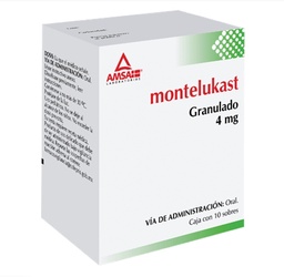 [AMMONA4M10S] MONTELUKAST AMSA 4MG.GRAN.10SOB.