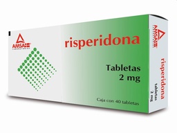 [AMRISR2M40T] RISPERIDONA AMSA 2MG.40TAB.