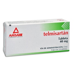 [AMTEL40M14T] TELMISARTAN AMSA 40MG.14TAB.