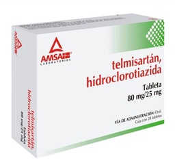 [AMTELT8028T] TELMIS.HID.AMSA 80/25MG.28T.