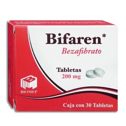 [BIBEZBIF30T] BEZAFIBRATO BIFAREN 200MG.C/30T.