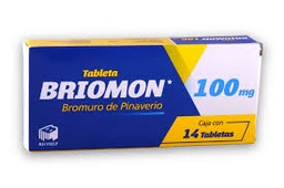 [BIBPIBRI14T] BROM.PINAV.BRIOMON 100MG.14TAB.