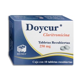 [BICLADOY250] CLARITROM.DOYCUR 250MG.C/10T.