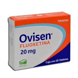 [BIFLUOVI28T] FLUOXETINA OVISEN 20MG.C/28TAB.