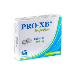 [BIIBUPRO400] IBUPROFENO PRO-XB 400MG.C/10TAB.