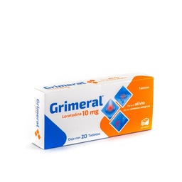 [BILORG1020T] LORATADINA GRIMERAL 10MG.20TAB.