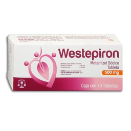 [BRMETWES10T] WESTEPIRON 500MG.10TAB.