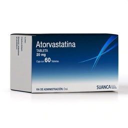 [CDATOS2060T] ATORVASTATINA SUANCA 20MG.60TAB.