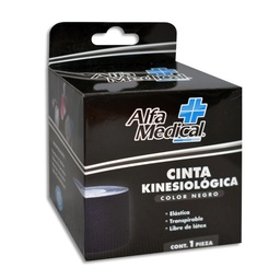 [CDCKI25N1PZ] CINTA KINESIOL.NEGRO 5X5MT.1PZA.