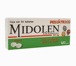[DEAASMID100] MIDOLEN 100MG.C/30T.