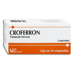 [DEFUMCRO50T] FUM.FERROSO CROFERRON 200MG.50TAB.