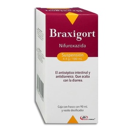 [DENIFBRA90M] NIFUROXAZIDA BRAXIGORT 90ML.