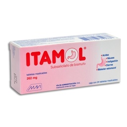 [MVSUBITA262] SUB.BISMUTO ITAMOL C/24 TAB.MAST.