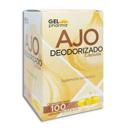 [GEAJOADE100] AJO DEUDORIZADO GELPHARMA C/100C.