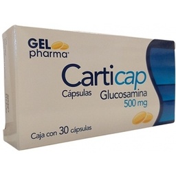 [GEGLUGLU30C] CARTICAP 500MG.30CAP.