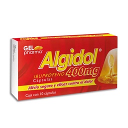 [GEIBUALG400] IBUPROFENO ALGIDOL 400MG.C/10CAP.