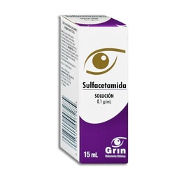 [GRSULGOF15M] SULFACETAM.GRIN SOL.OFT.15ML.