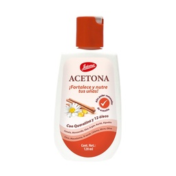 [JAACEJQO120] ACETONA JALOMA QUERATINA 12 OLEOS.120ML.