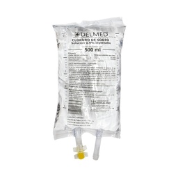 [VMSOLSCS500] SOLUCION CLORURO DE SODIO DELMED 500ML.