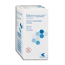 [KNMERK501AM] MEROPENEM MERMAVIE 500MG.INYEC.1AMP.