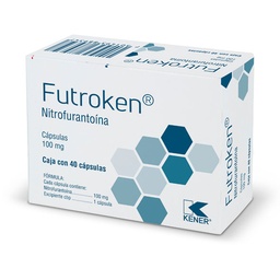 [KNNITFUT40C] NITROFURANTOINA FUTROKEN 100MG.40CAP.