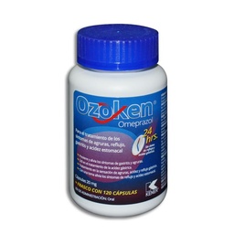 [KNOMEOZO120] OMEPRAZOL OZOKEN 20MG.120CAP.