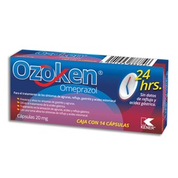 [KNOMEOZO14C] OMEPRAZOL OZOKEN 20MG.14CAP.