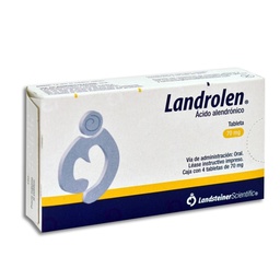 [LAAALL704TA] ALENDRONATO LANDROLEN 70MG.4TAB.