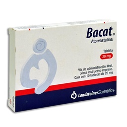 [LAATOB2010T] ATORVASTATINA BACAT 20MG.C/10TAB.