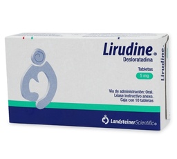 [LADESL5MG10T] DESLORATADINA LIRUDINE 5MG.10TAB.