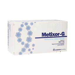 [LAMEG55M60T] METIXOR-G 500/5MG.60TAB.