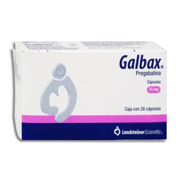 [LAPREG7528T] PREGABALINA GALBAX 75MG.28TAB.
