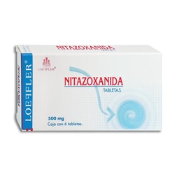 [LENIT5006TA] NITAZOXANIDA LOEFFLER 500MG.C/6T.