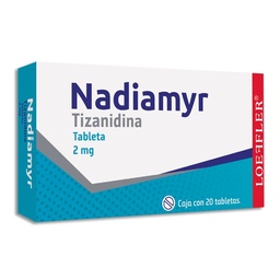 [LETIZN2M20T] TIZANIDINA LOEFFLER 2MG.20TAB.