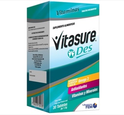 [LFSALVDE30T] VITASURE DES 30TAB.