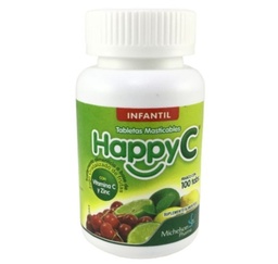 [LFVITHAP100] HAPPY VITAMINA C 100TAB.