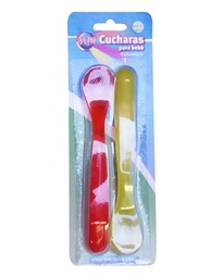 [LNCUCBON2PZ] CUCHARA PARA BEBE BON 2PZAS.