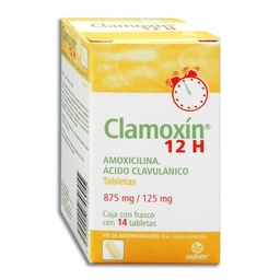 [MAAMAC87514] CLAMOXIN 875/125MG.12H C/14TAB.