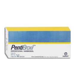 [MAAMAPEN16C] PENTIBROXIL 500/30MG.16CAP.