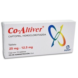 [MACHICOA15T] CO-ALTIV.25/12.5MG.15TAB.