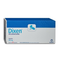 [MADIC50020C] DICLOXACILINA DIXEN 500MG.20CAP.