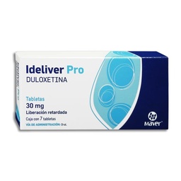 [MADULI307TA] DULOXETINA IDELIVER PRO 30MG.7TAB.