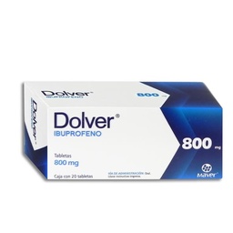 [MAIBU80020T] IBUPROFENO DOLVER 800MG.20TAB.