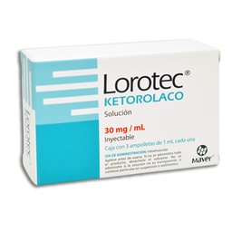 [MAKETL303AM] KETOROLACO LOROTEC 30MG.INYEC.3AMP.