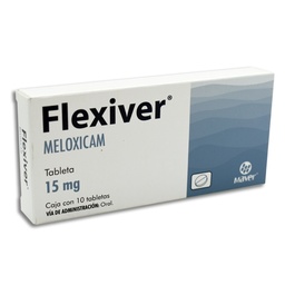 [MAMELF1510T] MELOXICAM FLEXIVER 15MG.10TAB.