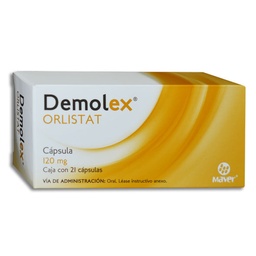 [MAORLDEM21C] ORLISTAT DEMOLEX 120MG.21CAP.