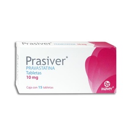 [MAPRAPRA10] PRAVASTATINA PRASIVER 10MG.15TAB.
