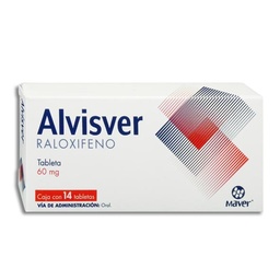 [MARALA6014T] RALOXIFENO ALVISVER 60MG.14TAB.