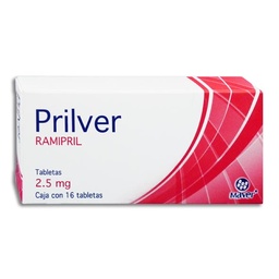 [MARAMPR216T] RAMIPRIL PRILVER 2.5MG.C/16TAB.